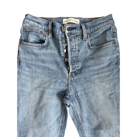 ARITZIA DENIM FORUM ButtonFly The Arlo High Rise Straight Jeans US 27 - Picture 3 of 8